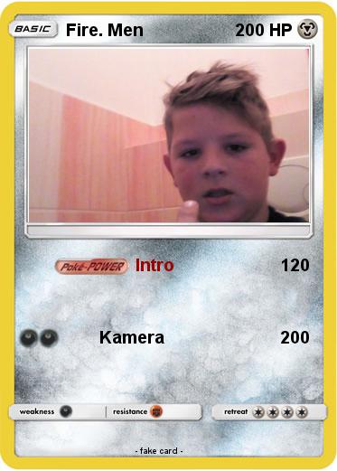 Pokemon Fire. Men