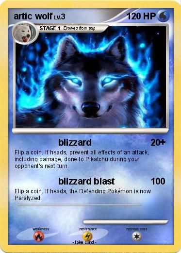 Pokemon artic wolf