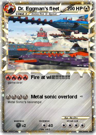 Pokemon Dr. Eggman's fleet