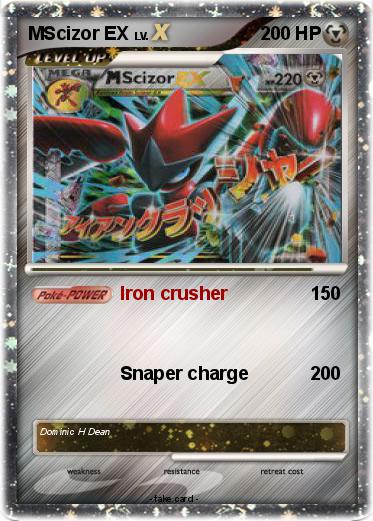 Pokemon MScizor EX