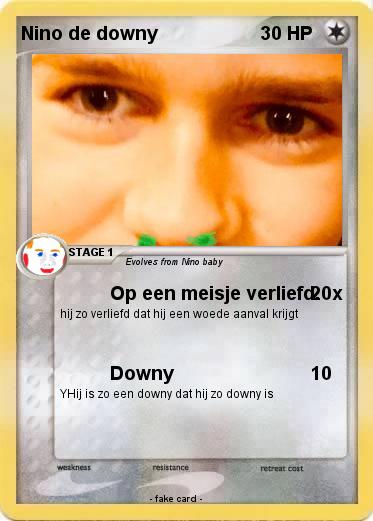 Pokemon Nino de downy