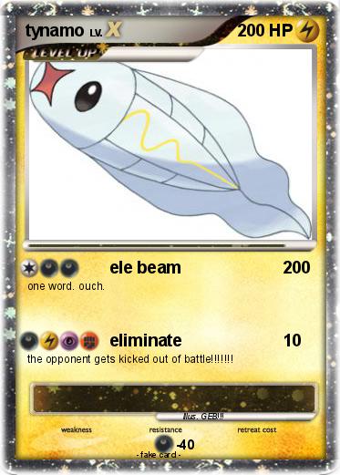 Pokemon tynamo