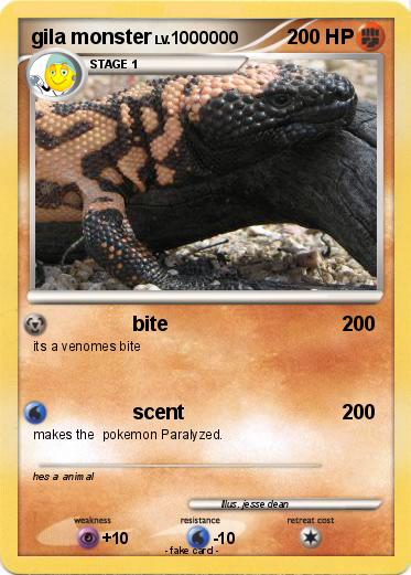 Pokemon gila monster