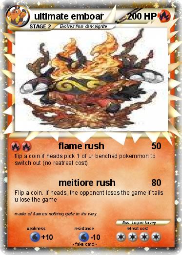 Pokemon ultimate emboar