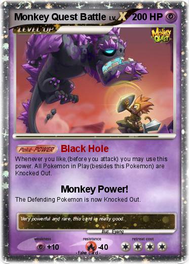 Pokemon Monkey Quest Battle