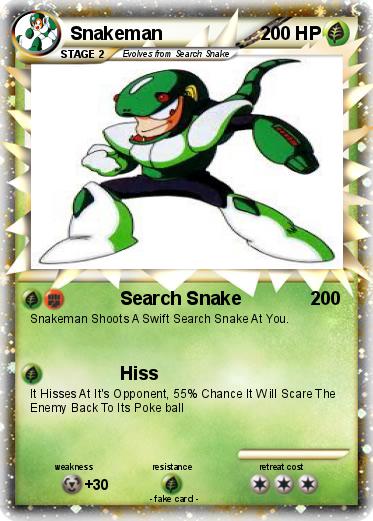 Pokemon Snakeman