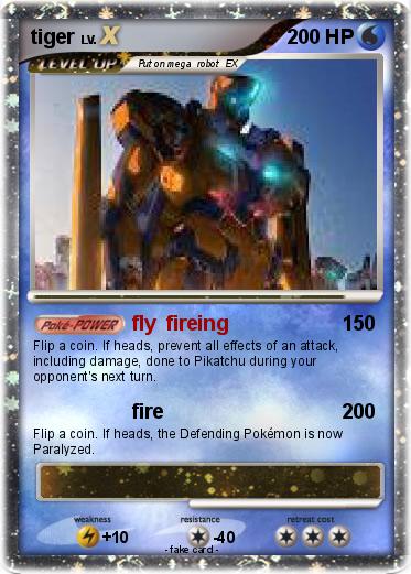 Pokemon tiger