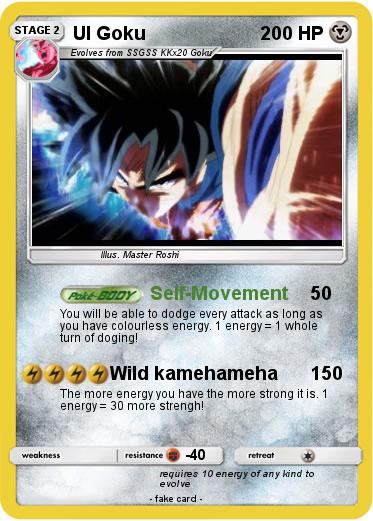 Pokemon UI Goku