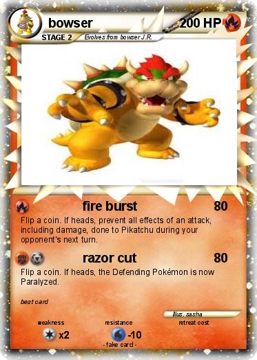 Pokemon bowser