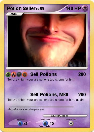 Pokemon Potion Seller