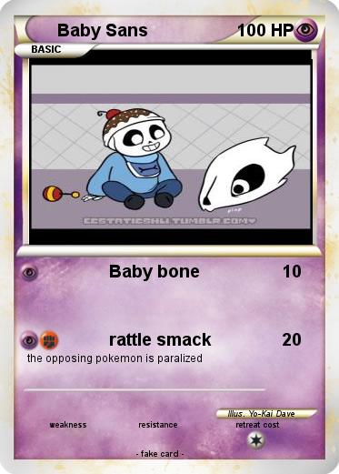 Pokemon Baby Sans
