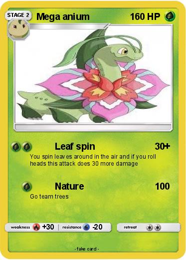 Pokemon Mega anium