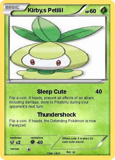 Pokemon Kirby,s Petilil