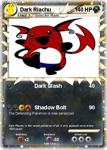 Pokemon Dark Riachu