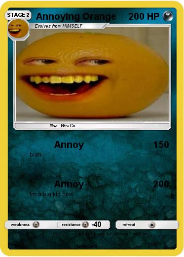 Pokemon Annoying Orange