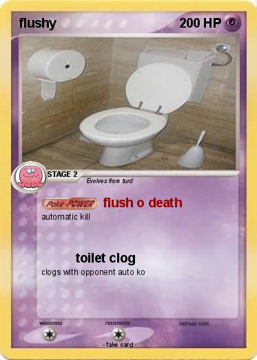 Pokemon flushy