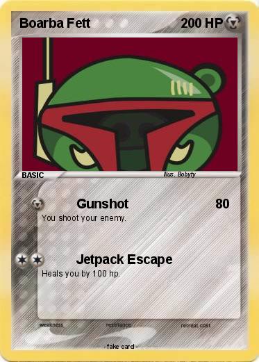 Pokemon Boarba Fett
