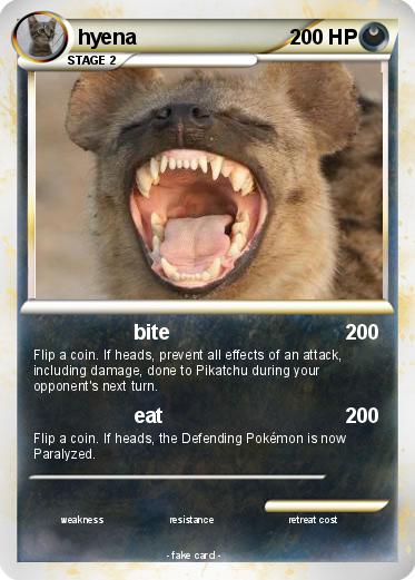 Pokemon hyena