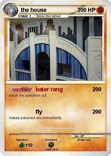 Pokemon the house