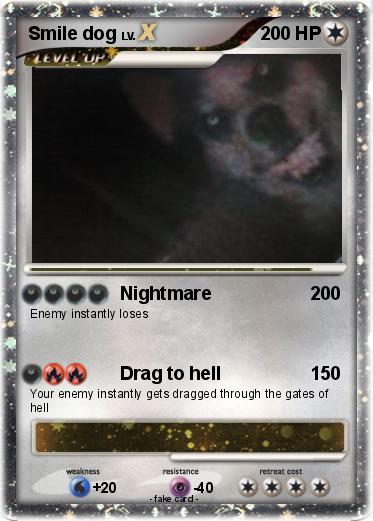 Pokemon Smile dog