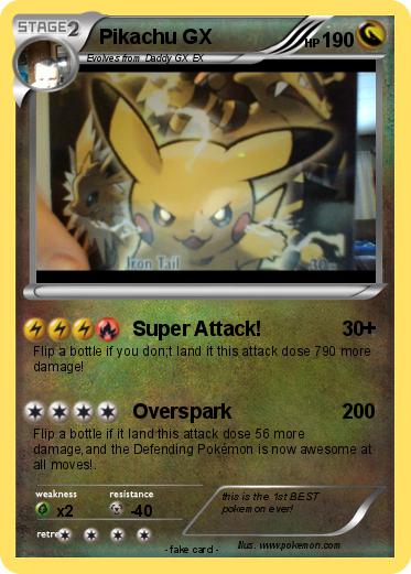 Pokemon Pikachu GX
