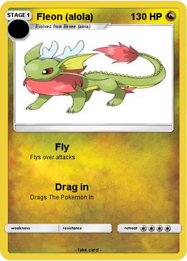 Pokemon Fleon (alola)