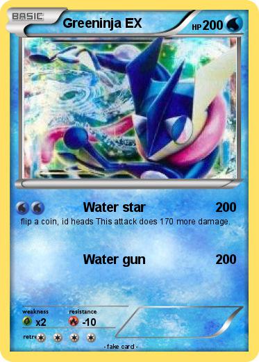 Pokemon Greeninja EX