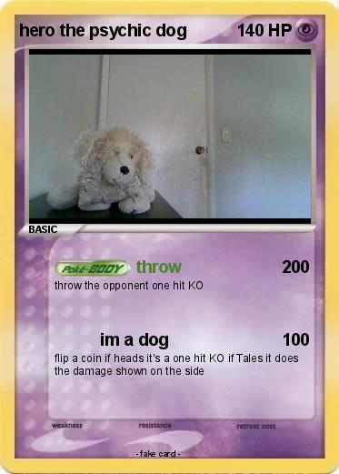 Pokemon hero the psychic dog