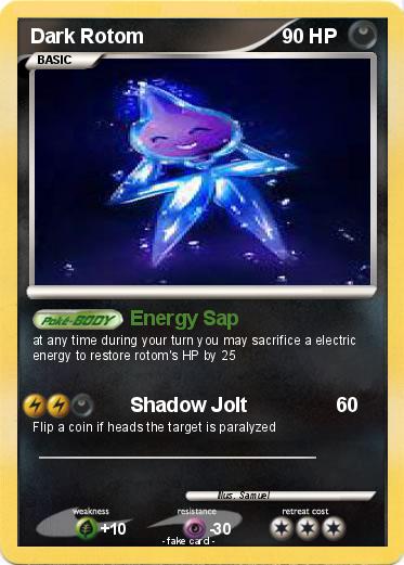 Pokemon Dark Rotom
