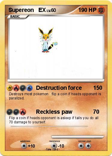 Pokemon Supereon   EX