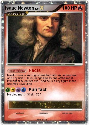 Pokemon isaac Newton