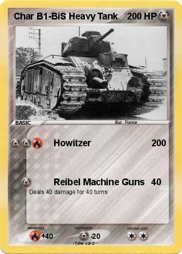 Pokemon Char B1-BiS Heavy Tank