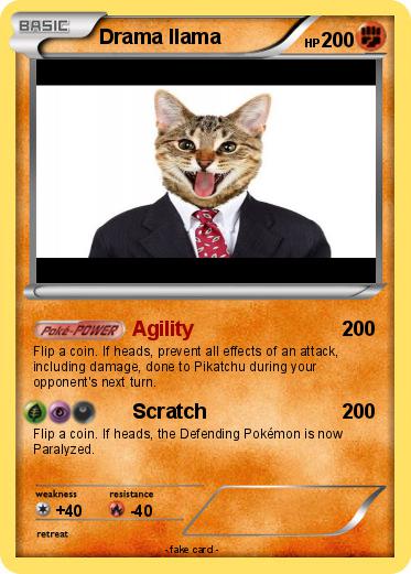Pokemon Drama llama