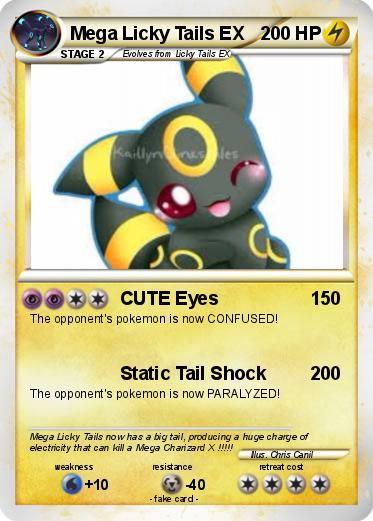 Pokemon Mega Licky Tails EX