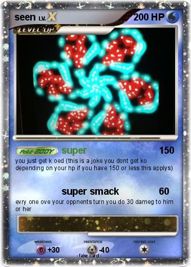 Pokemon seen