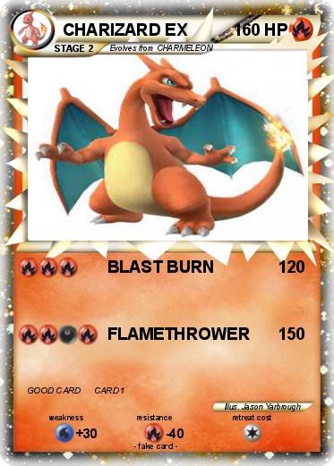 Pokemon CHARIZARD EX