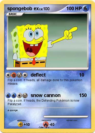 Pokemon spongebob ex