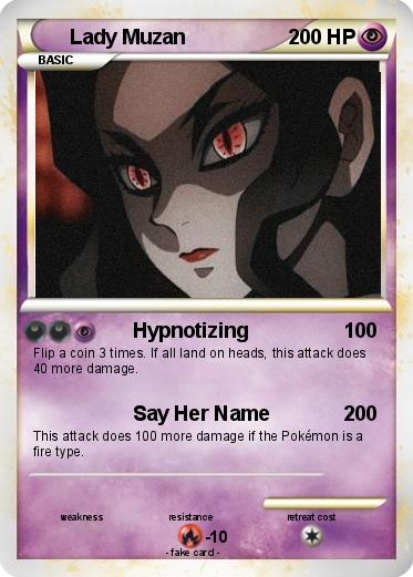 Pokemon Lady Muzan