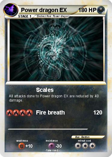 Pokemon Power dragon EX