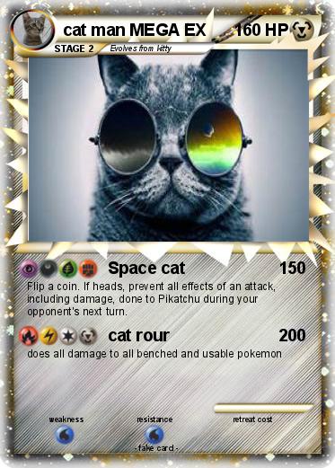 Pokemon cat man MEGA EX