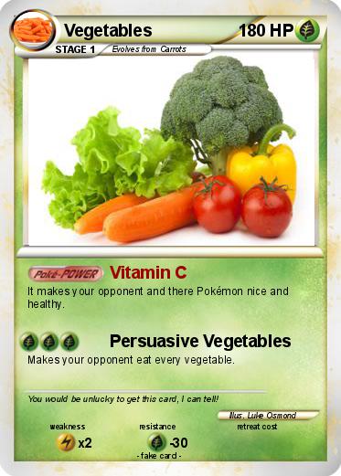Pokemon Vegetables