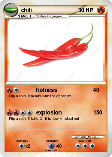 Pokemon chili