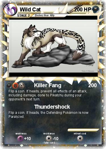 Pokemon Wild Cat