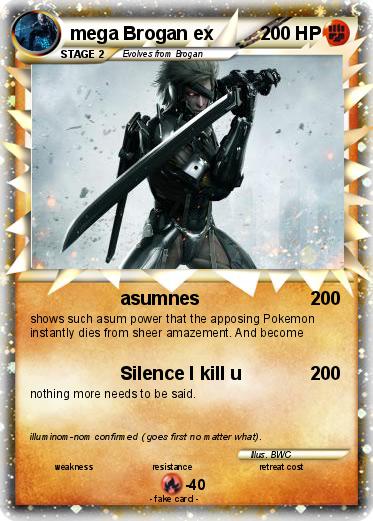 Pokemon mega Brogan ex