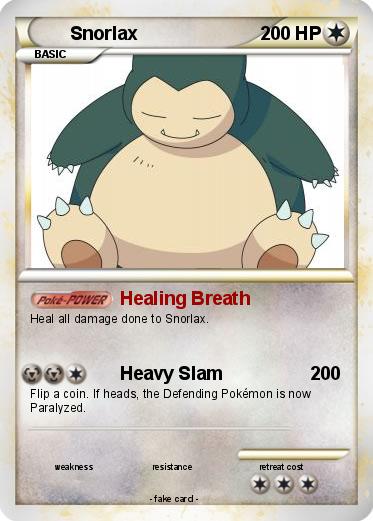Pokemon Snorlax