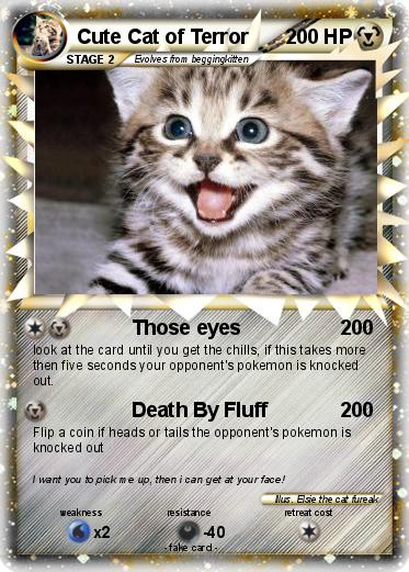 Pokemon Cute Cat of Terror