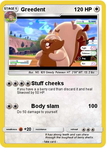 Pokemon Greedent