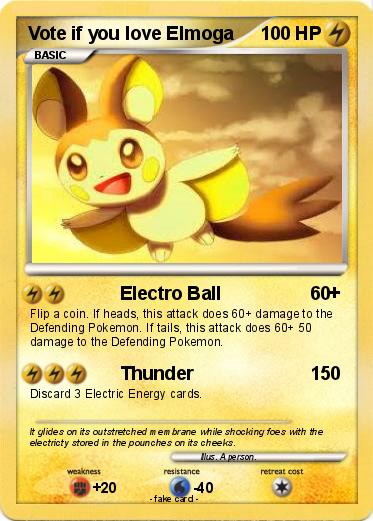 Pokemon Vote if you love Elmoga