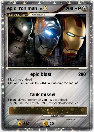 Pokemon epic iron man