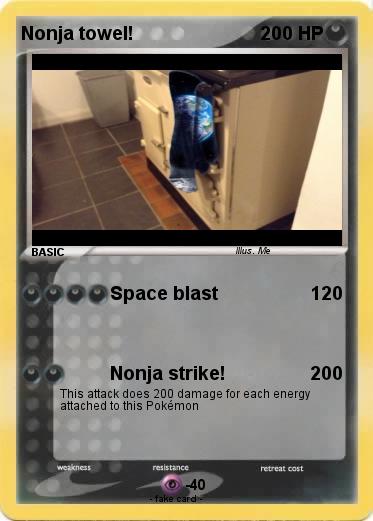 Pokemon Nonja towel! Pokemon Nonja towel!
